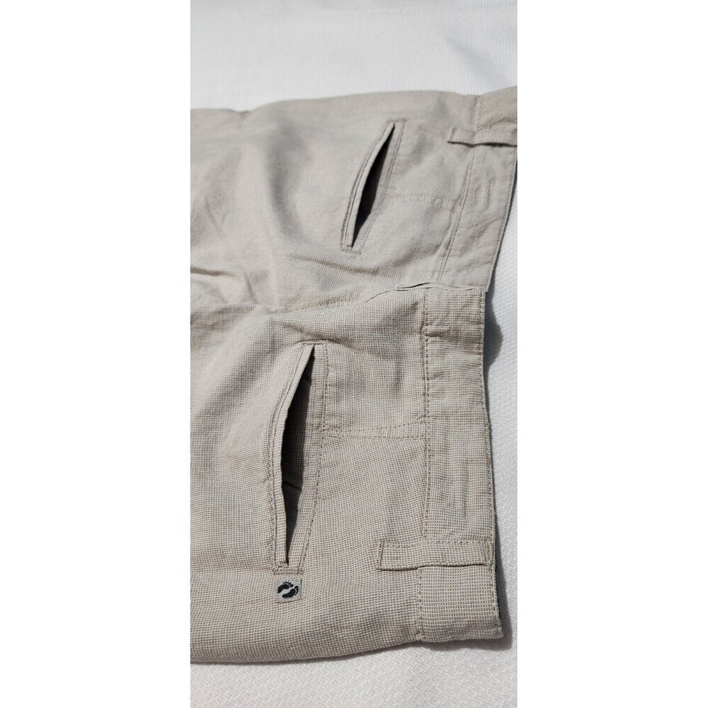 Hang Ten Shorts Size 36 Color Beige 100% Cotton With Pockets - Picture 8 of 12